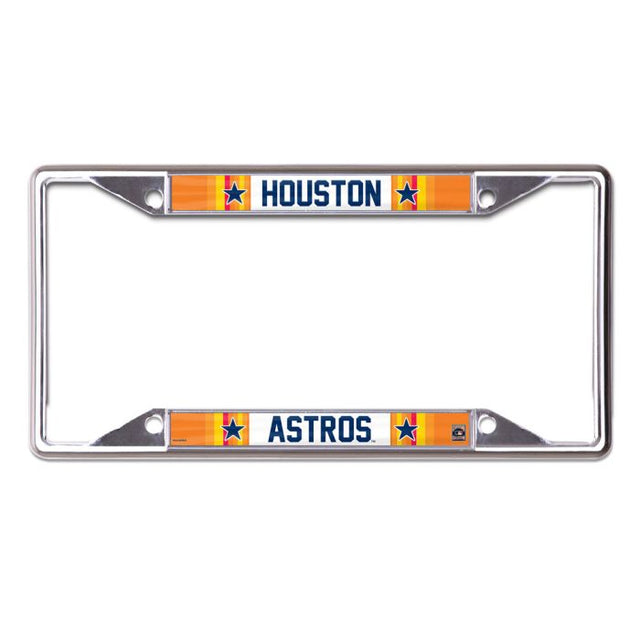 Houston Astros Lic Plt Frame S/S Printed