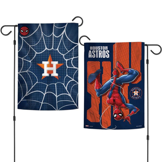 Houston Astros / Marvel (c) 2021 MARVEL Garden Flags 2 sided 12.5" x 18"