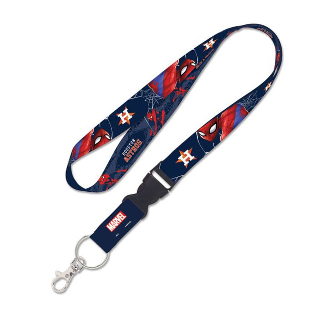 Houston Astros / Marvel (c) 2021 MARVEL Lanyard w/detachable buckle 1"