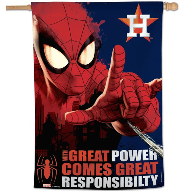 Houston Astros / Marvel (c) 2021 MARVEL Vertical Flag 28" x 40"