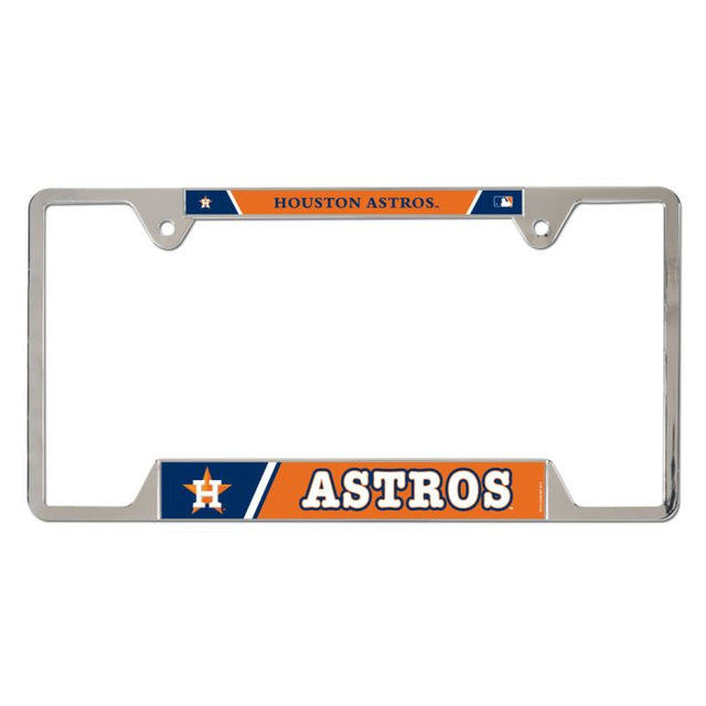 Houston Astros Metal License Plate Frame