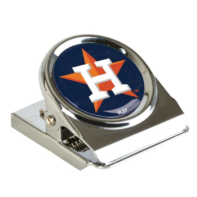 Houston Astros Metal Magnet Clip