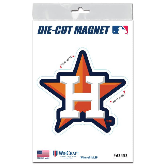 Imanes para exteriores de los Houston Astros de 3" x 5"