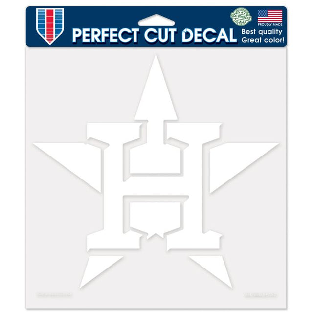 Houston Astros Perfect Cut Decals 8" x 8"