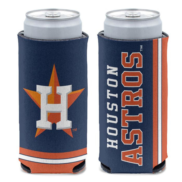 Houston Astros Primary 12 oz Slim Can Cooler