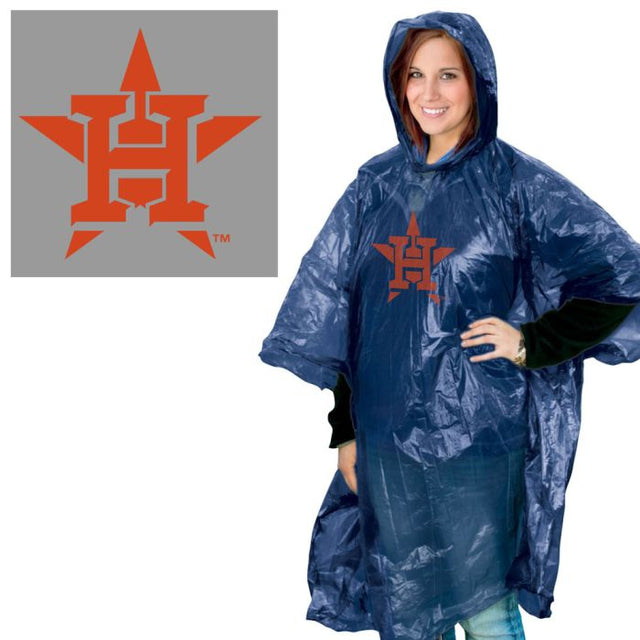 Poncho de lluvia de los Astros de Houston