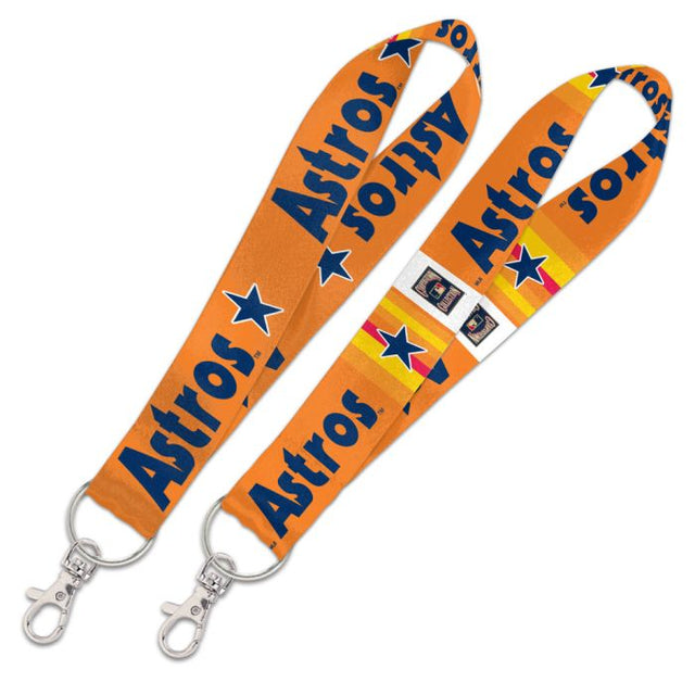 Houston Astros Retro Lanyard Key Strap 1"