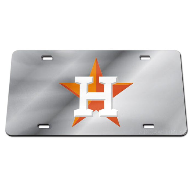 Houston Astros Specialty Acrylic License Plate