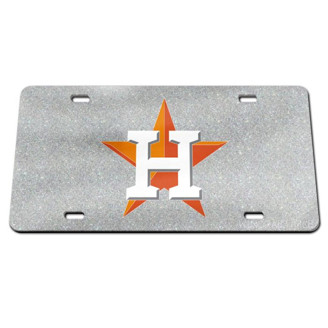 Houston Astros Specialty Acrylic License Plate