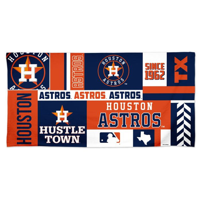 Toalla de playa Spectra de los Houston Astros de 30" x 60"