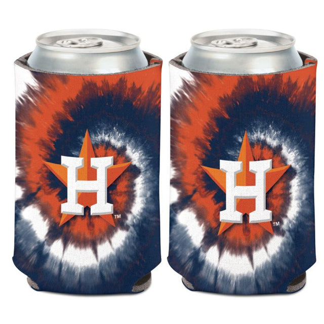 Houston Astros Tie Dye Can Cooler 12 oz.