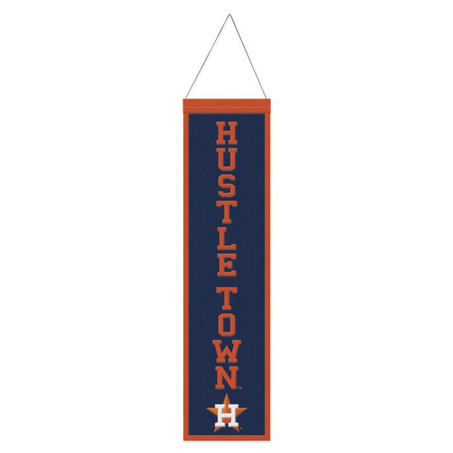 Houston Astros Wool Banner 8" x 32"