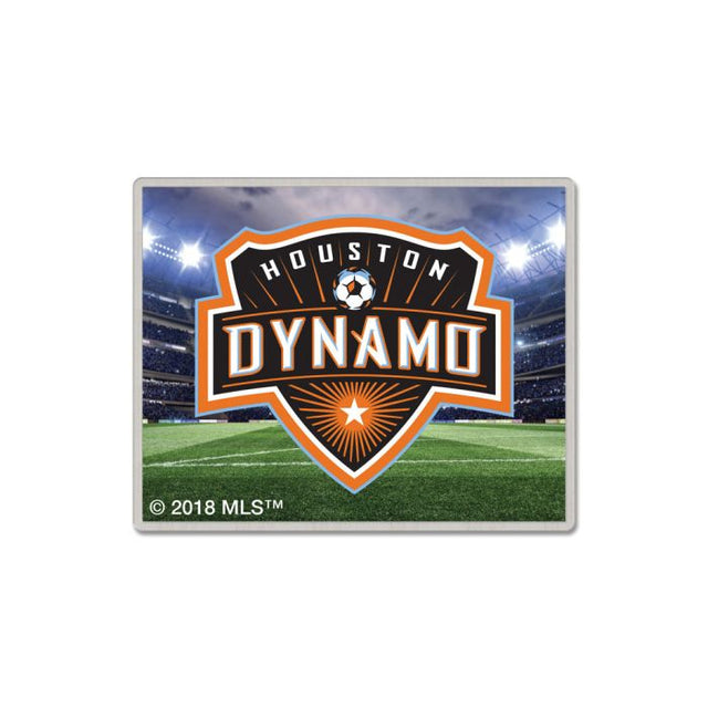 Tarjeta de joyería con pin de colección del Houston Dynamo