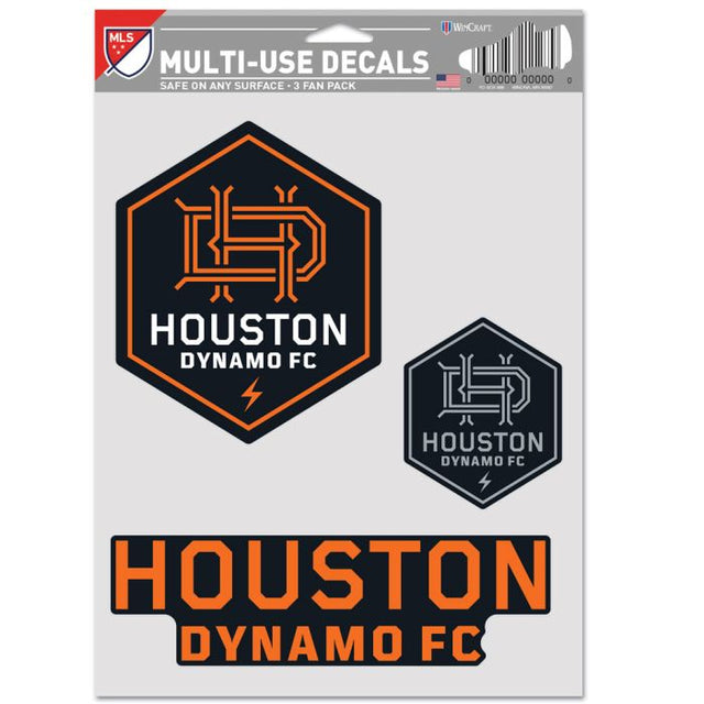 Paquete de 3 ventiladores multiusos del Houston Dynamo