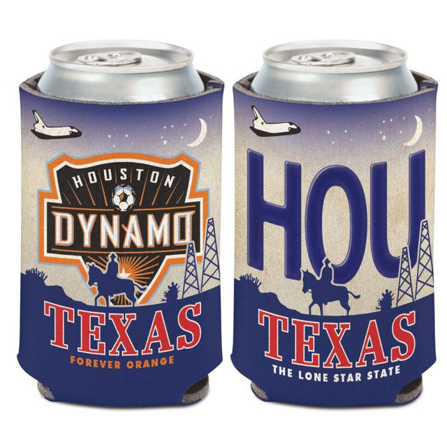 Enfriador de latas PLATE de Houston Dynamo de 12 oz.