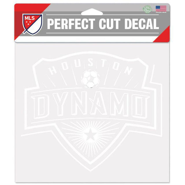 Calcomanías de corte perfecto de Houston Dynamo de 8" x 8"