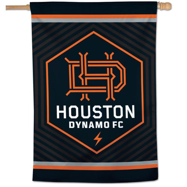 Bandera vertical del Houston Dynamo de 28" x 40"