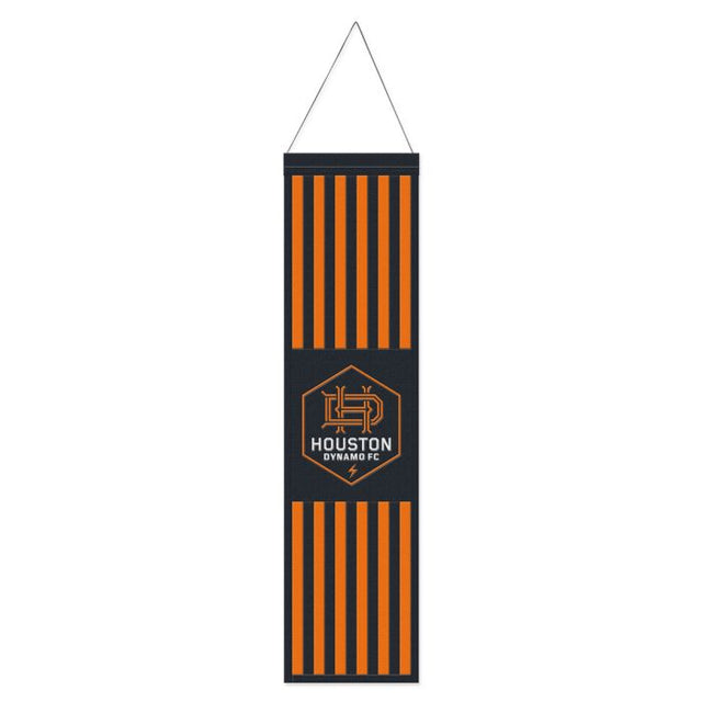 Bandera de lana del Houston Dynamo de 8" x 32"