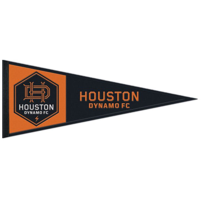 Banderín de lana del Houston Dynamo de 13" x 32"