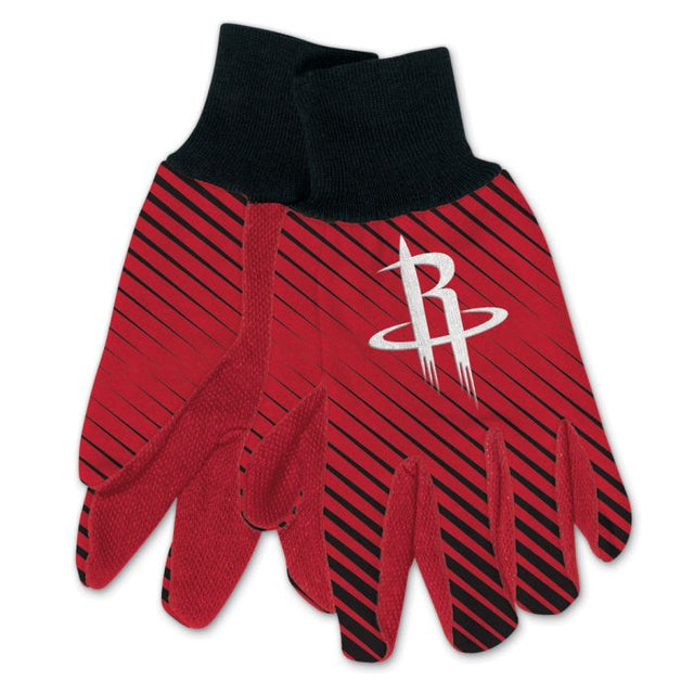 Houston Rockets Adult Two Tone Gloves