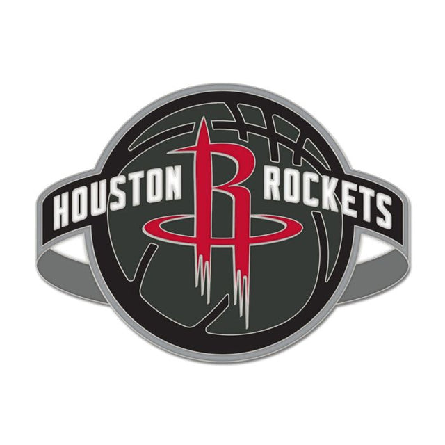 Houston Rockets Collector Enamel Pin Jewelry Card