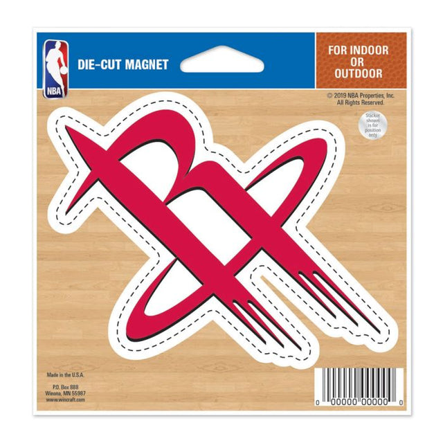 Houston Rockets Die Cut Magnet 4.5" x 6"