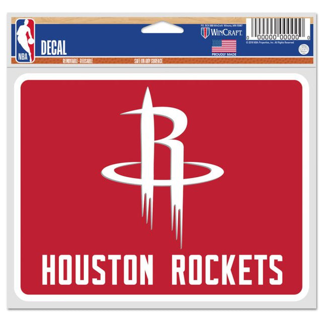 Houston Rockets Fan Decals 5" x 6"