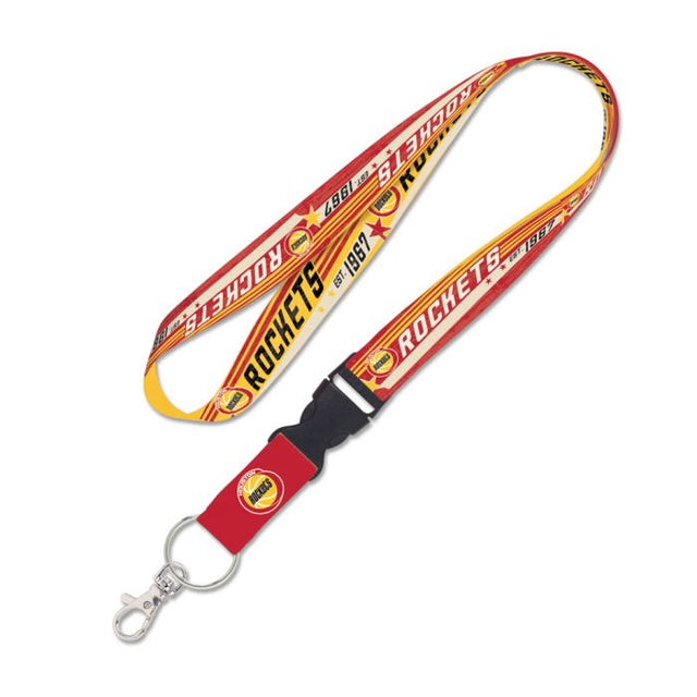 Houston Rockets / Hardwoods hardwoods Lanyard w/detachable buckle 1"