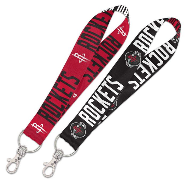 Houston Rockets Lanyard Key Strap 1"