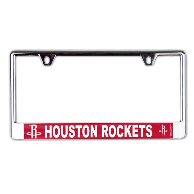 Houston Rockets MEGA Lic Plate Frame B/O Printed