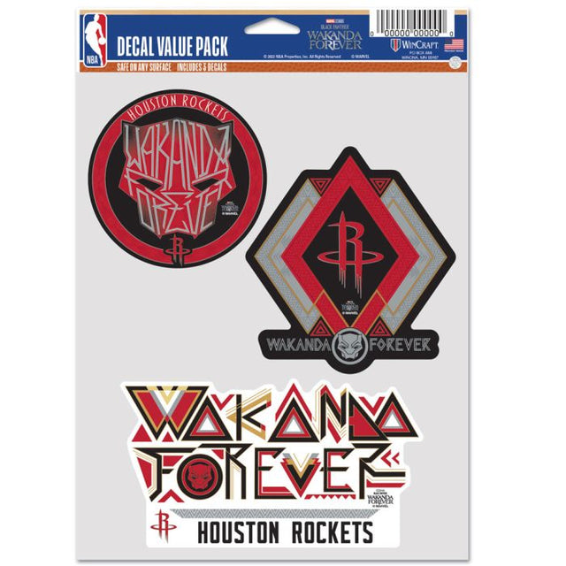 Houston Rockets / Marvel (c) 2022 MARVEL Multi Use 3 FAN PACK