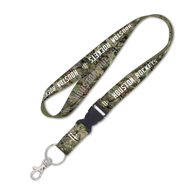 Houston Rockets / Mossy Oak CAMO Lanyard w/detachable buckle 1"