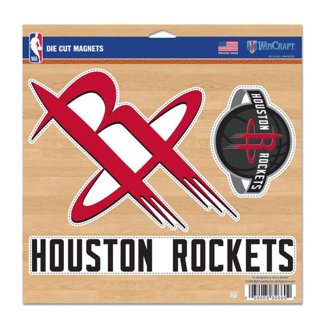 Houston Rockets Vinyl Magnet 11" x 11"