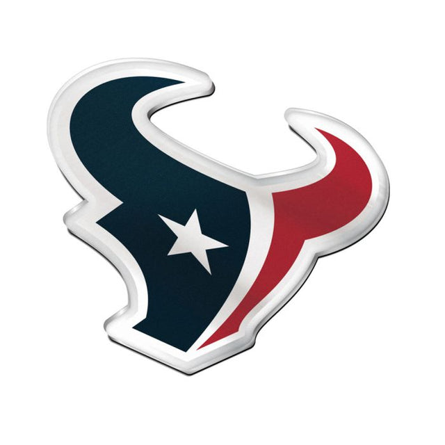 Emblema acrílico para automóvil de los Houston Texans