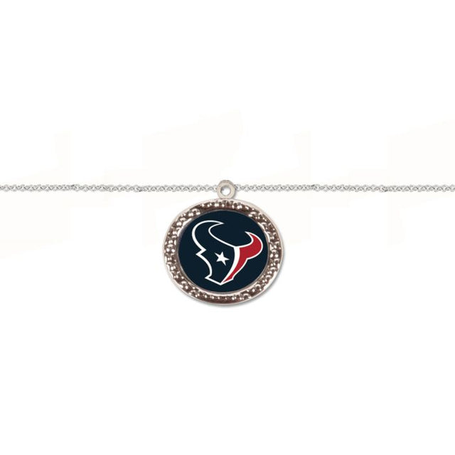 Pulsera de los Houston Texans con dije de joyería en cartulina