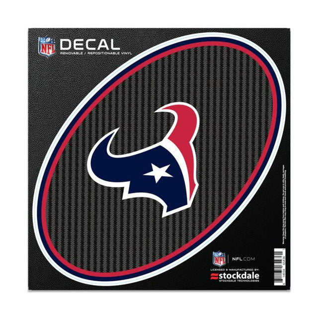 Imanes para exteriores de carbono de los Houston Texans, 6" x 6"