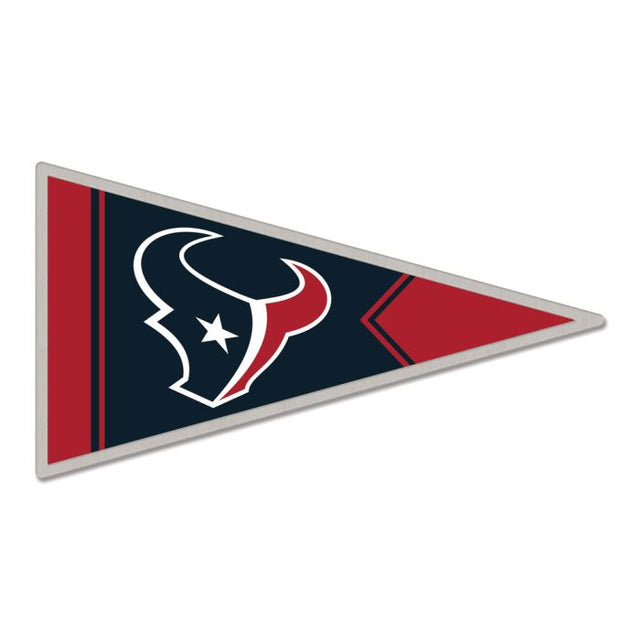 Tarjeta de joyería con pin de colección de los Houston Texans