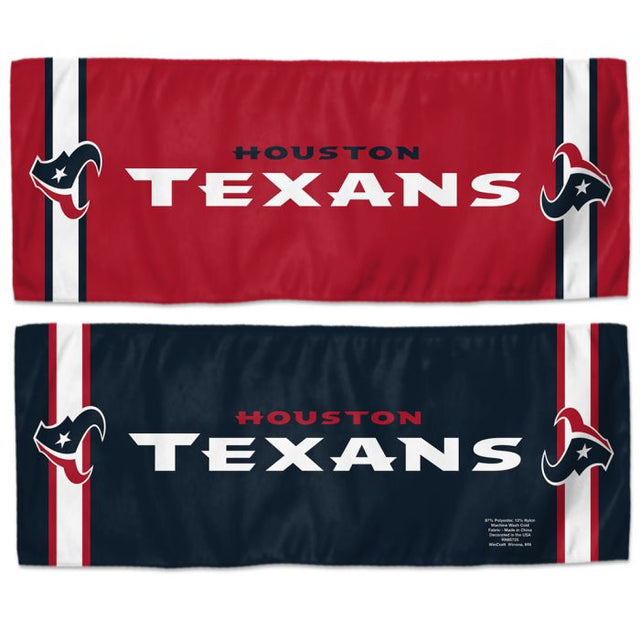 Toalla refrescante de los Houston Texans de 12" x 30"