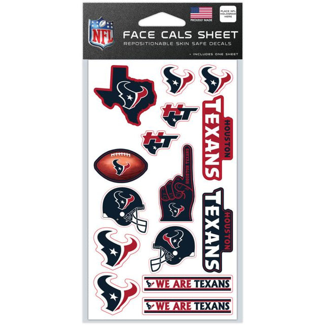 Cartel de los Houston Texans de 4" x 7"