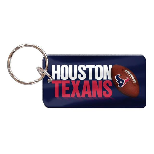 Houston Texans Keychain Rectangle