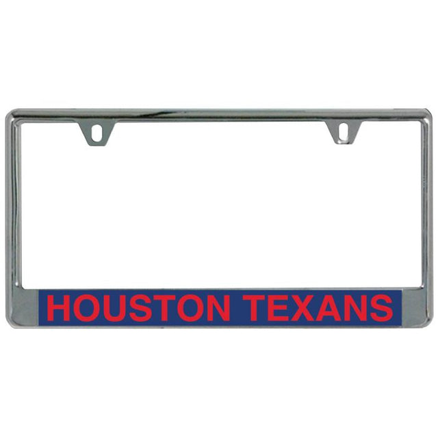 Houston Texans Lic Plt Frame S/L Printed