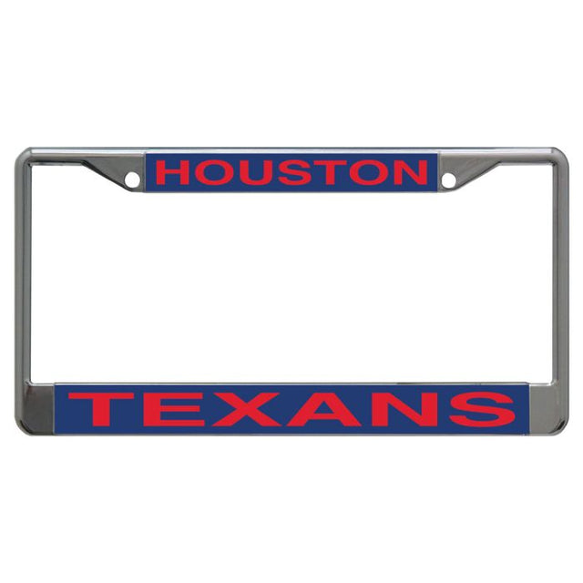 Houston Texans Lic Plt Frame S/L Printed