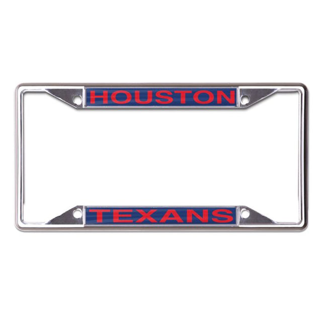 Houston Texans Lic Plt Frame S/S Printed