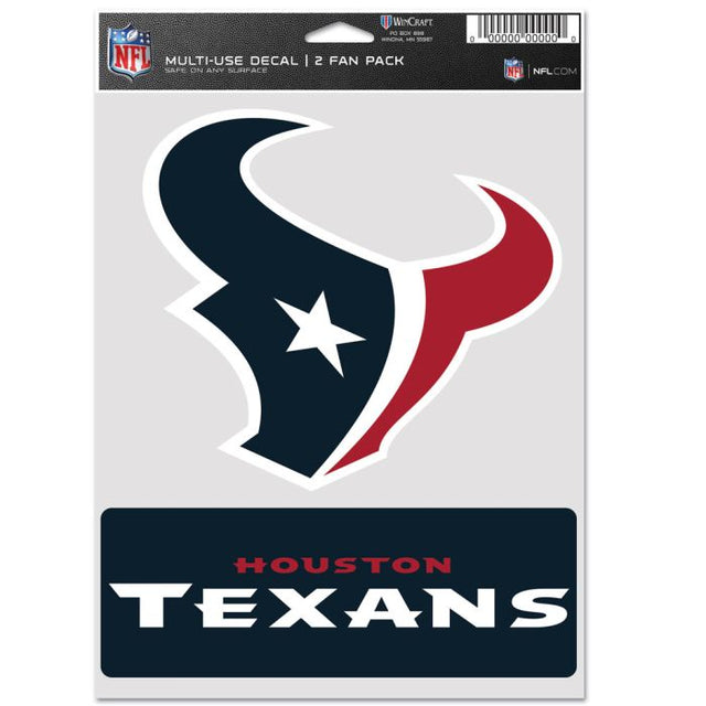 Houston Texans Multi Use 2 Fan Pack