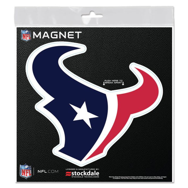 Houston Texans Outdoor Magnets 6" x 6"