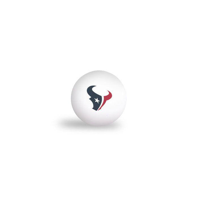 Pelotas de ping pong de los Houston Texans (paquete de 6)