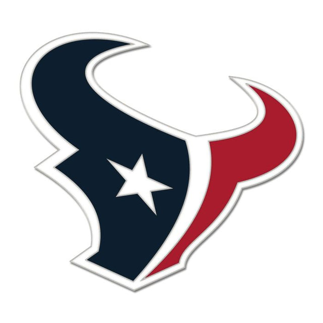 Houston Texans Primary Collector Enamel Pin Jewelry Card