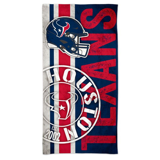 Toalla de playa Spectra de Houston Texans RETRO de 30" x 60"