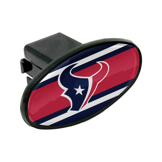 Houston Texans STRIPES Oval 2" Hitch Receiver