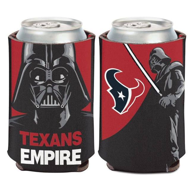 Enfriador de latas Houston Texans / Star Wars Darth Vader de 12 oz.